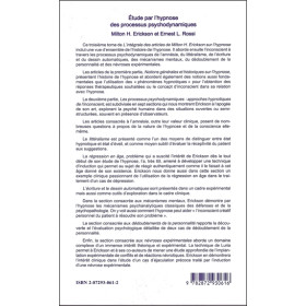 Etude par l'hypnose des processus psychodynamiques Tome 3 - L'intégrale des articles de Milton H. Erickson sur l'Hypnose