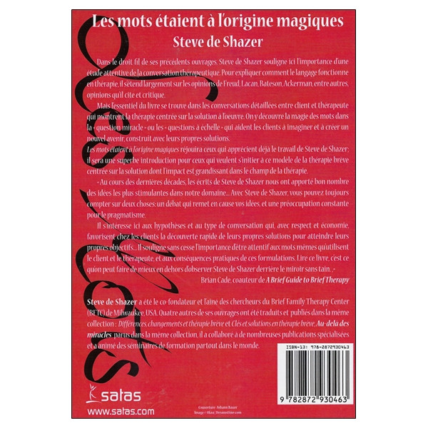 Les mots étaient à l'origine magiques