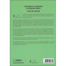 Explorer les solutions en thérapie brève