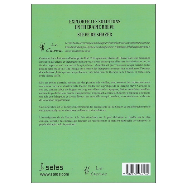 Explorer les solutions en thérapie brève