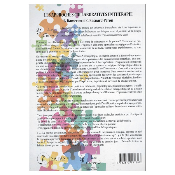 Les approches collaboratives en thérapie - Témoignages de praticiens