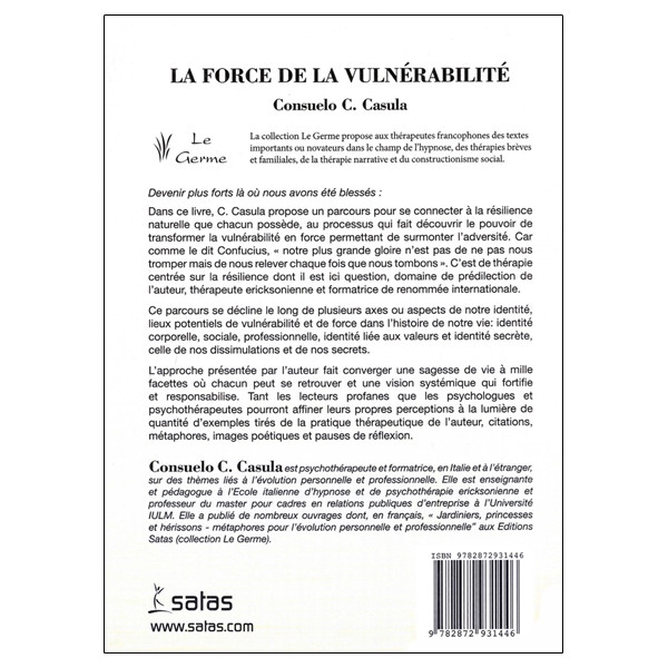 La force de la vulnérabilité - Utiliser la résilience pour surmonter l'adversité