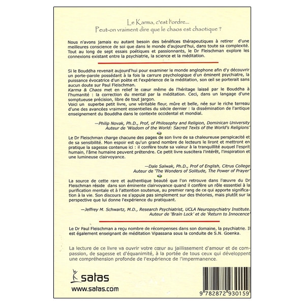 Karma & Chaos - Là où la psychiatrie, la science et la méditation se rejoignent