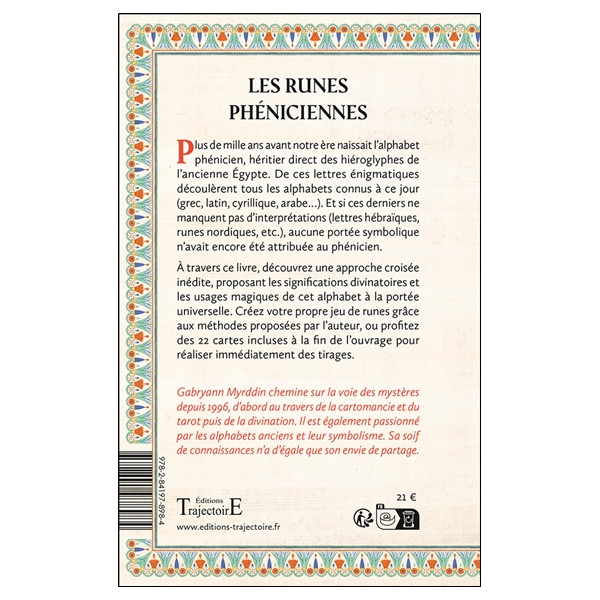 Les Runes phéniciennes - Significations divinatoires et usages magiques d'un alphabet millénaire