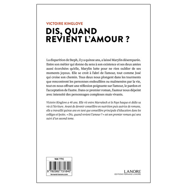 Dis, quand revient l'amour ?