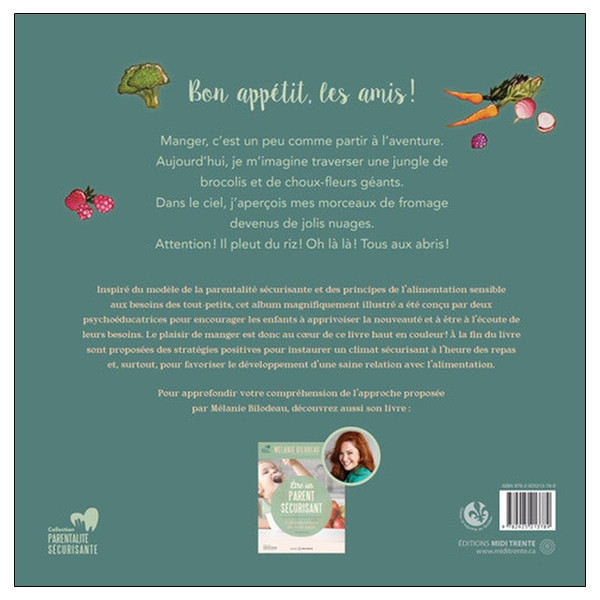 Bon appétit, les amis ! Album psychoéducatif pour encourager la découverte alimentaire