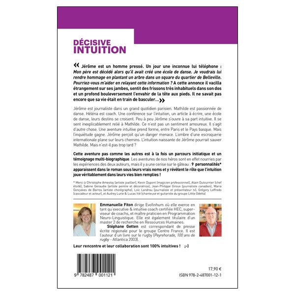 Décisive intuition - Une aventure intuitive
