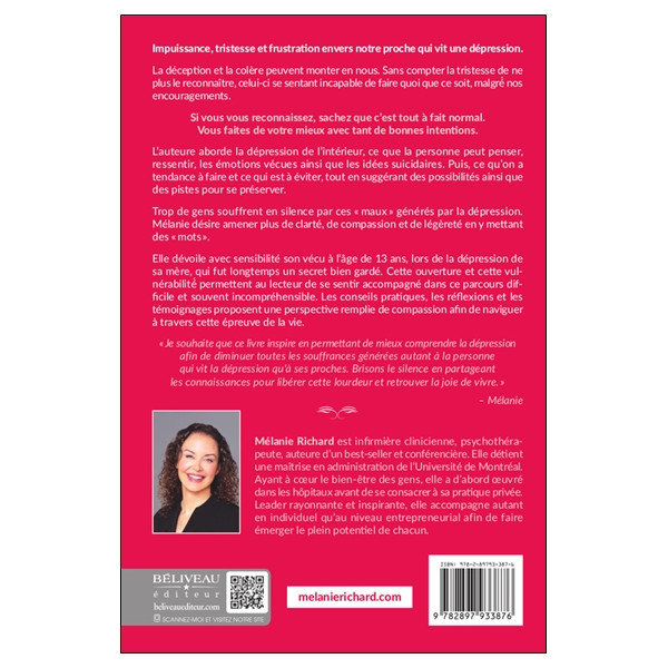 Vivre avec un proche qui souffre de dépression