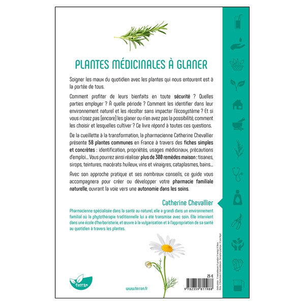 Plantes médicinales à glaner  58 espèces pour prendre soin de sa santé