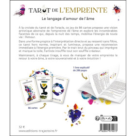 Tarot de l'empreinte - 86 cartes et 1 livre - Coffret