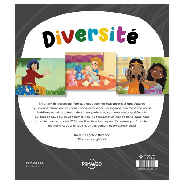 Diversité - 44 différences à explorer - Pour une ouverture d'esprit sur les différences entre les personnes, les cultures et les