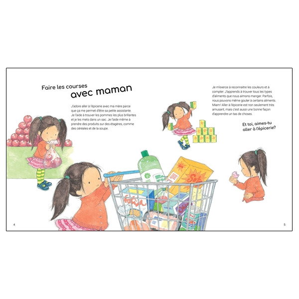 Grandir petit à petit - 44 conseils pour bien s'épanouir - Un guide des activités quotidiennes auxquelles les jeunes enfants par