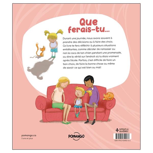 Que ferais-tu - 44 situations qui te feront réfléchir - Amusons-nous à découvrir comment réagir dans des situations difficiles d