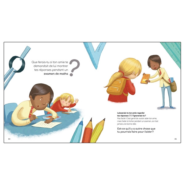 Que ferais-tu - 44 situations qui te feront réfléchir - Amusons-nous à découvrir comment réagir dans des situations difficiles d