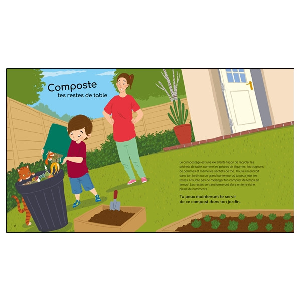 Aidons la planète - 44 actions pour protéger l'environnement - Contribuons à une planète en santé