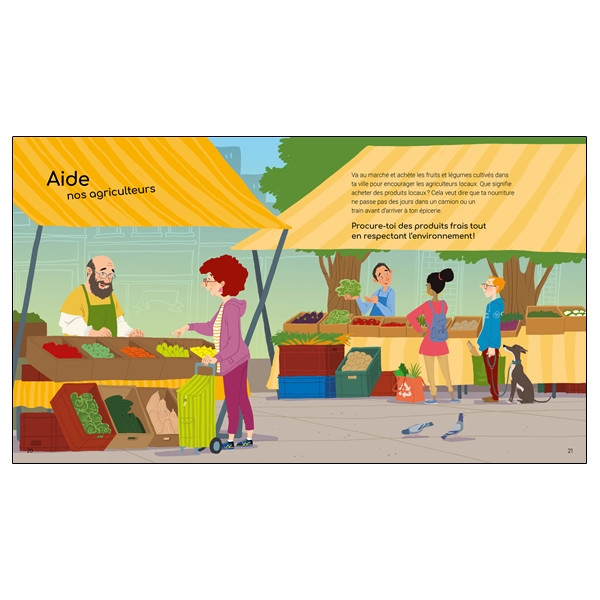 Aidons la planète - 44 actions pour protéger l'environnement - Contribuons à une planète en santé