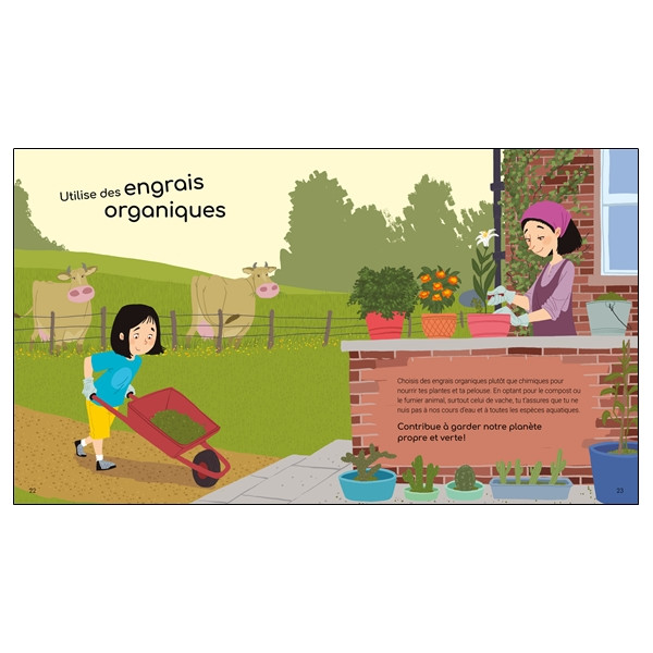 Aidons la planète - 44 actions pour protéger l'environnement - Contribuons à une planète en santé