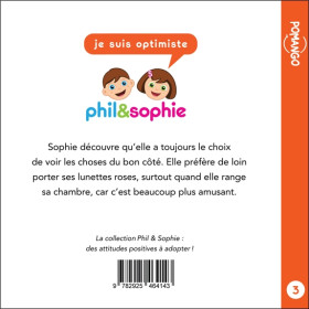 Phil&Sophie - Je suis optimiste Tome 3