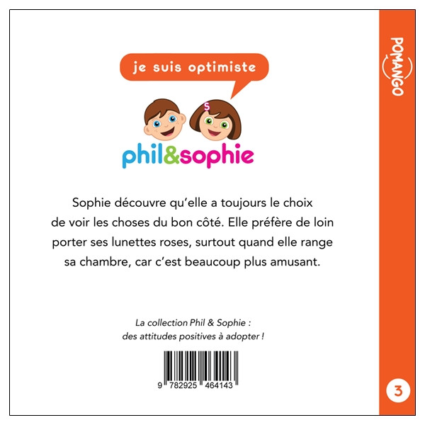 Phil&Sophie - Je suis optimiste Tome 3