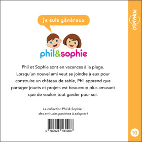 Phil&Sophie - Je suis généreux Tome 10