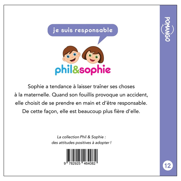 Phil&Sophie - Je suis responsable Tome 12