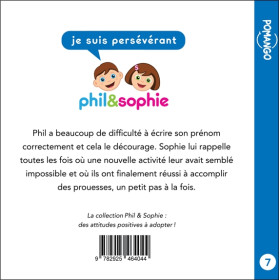 Phil&Sophie - Je suis persévérant Tome 7