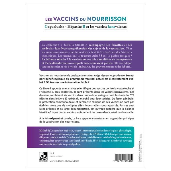 Les vaccins du nourrisson  Coqueluche, Hépatite B et les vaccins hexavalents  Livre 4