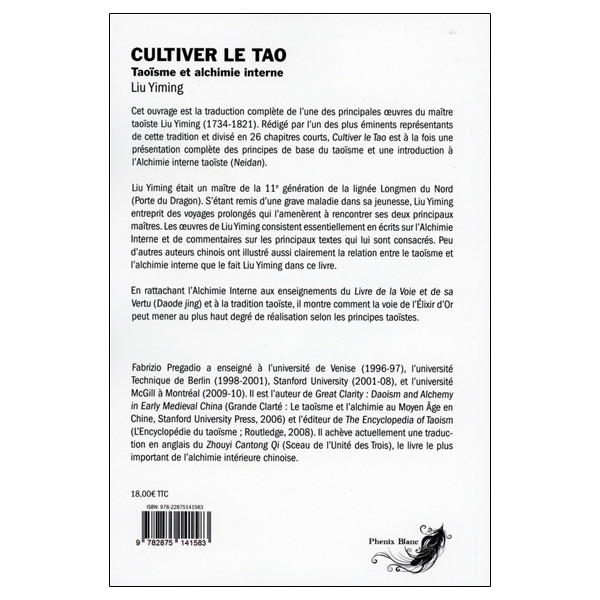 Cultiver le Tao - Taoïsme et alchimie interne