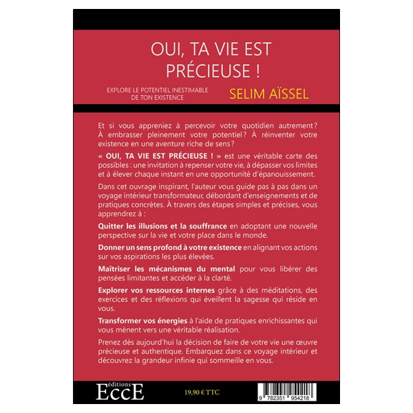 Oui, ta vie est précieuse - Explore le potentiel inestimable de ton existence