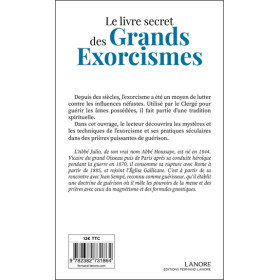 Le livre secret des Grands exorcismes Tome 1 - Ses formules et ses applications