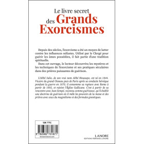 Le livre secret des Grands exorcismes Tome 2 - Ses formules et ses applications