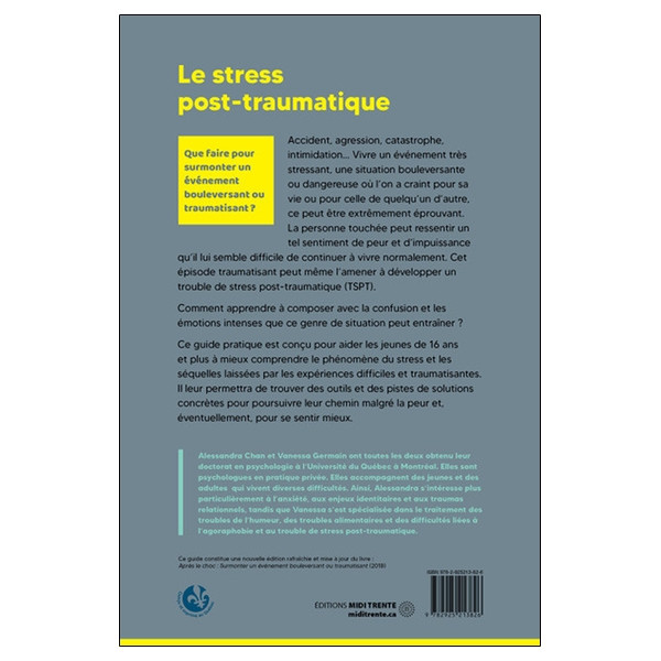 Le stress post-traumatique - Que faire pour surmonter un événement bouleversant ou traumatisant ?