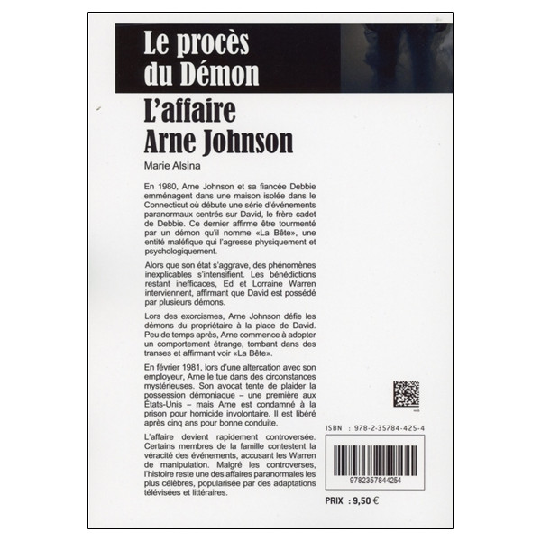 Le procès du Démon - L'affaire Arne Johnson