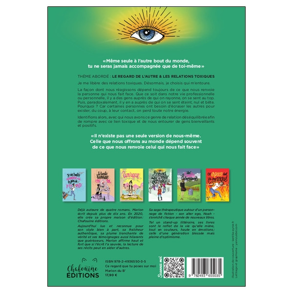 Ce regard que tu poses sur moi