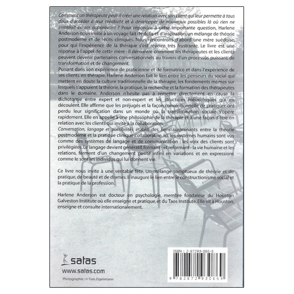 Conversation, langage et possibilités - Une approche postmoderne de la thérapie