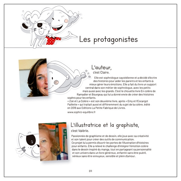 Zoé et la colère - Trucs et astuces pour mieux apprivoiser les émotions