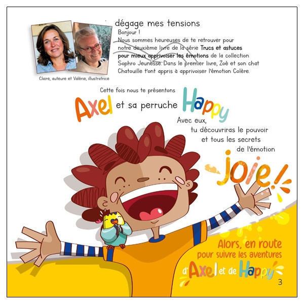 Axel et la joie - Trucs et astuces pour mieux apprivoiser les émotions