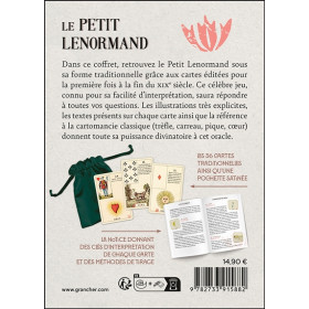 Le Petit Lenormand - Les 36 cartes traditionnelles & 1 notice - Coffret