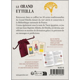 Le Grand Etteilla - Les 78 cartes traditionnelles & 1 notice - Coffret