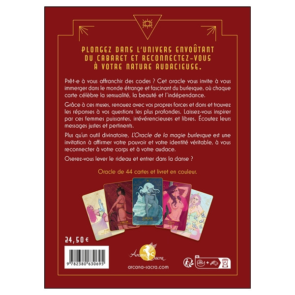L'Oracle de la magie burlesque - Reconnectez-vous à votre nature audacieuse - Coffret