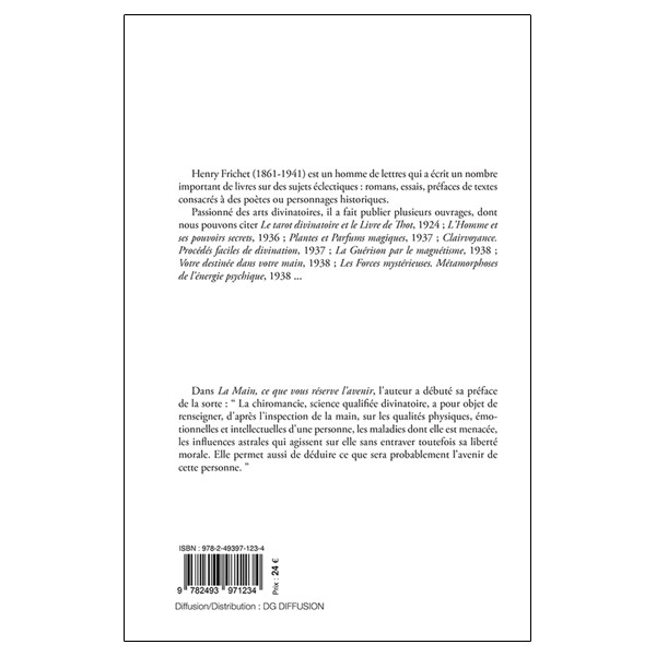 La main - Ce que vous réserve l'avenir