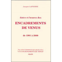 Dates et heures des encadrements de Vénus