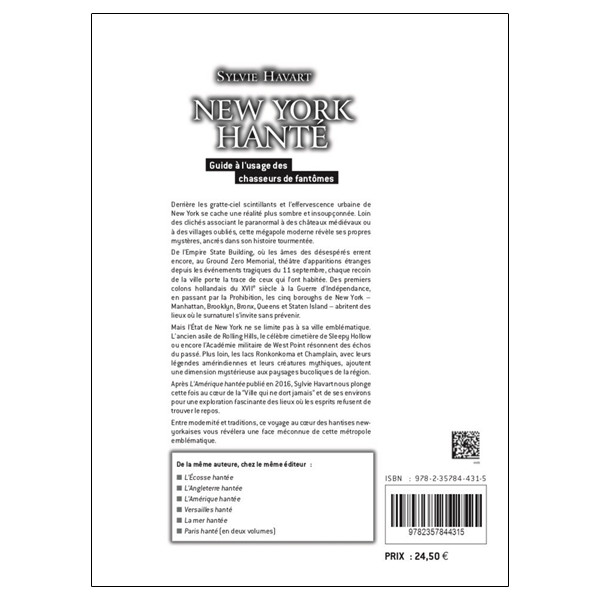 New York hanté - Guide à l'usage des chasseurs de fantômes