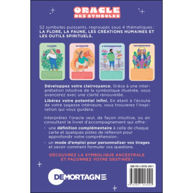 Oracle des symboles - 52 cartes et un livret d'instructions - Coffret