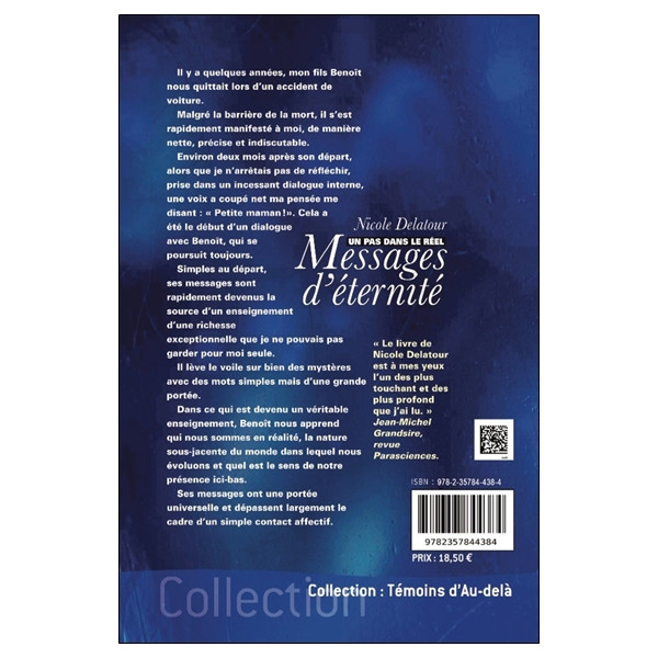 Un pas dans le réel - Messages d'éternité