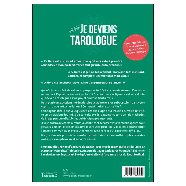 Je deviens tarologue - C'est décidé - Le guide complet pour lancer avec succès votre activité professionnelle