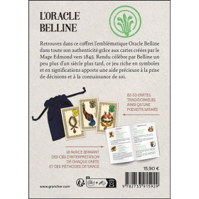 L'Oracle Belline - Les 53 cartes traditionnelles & 1 notice - Coffret