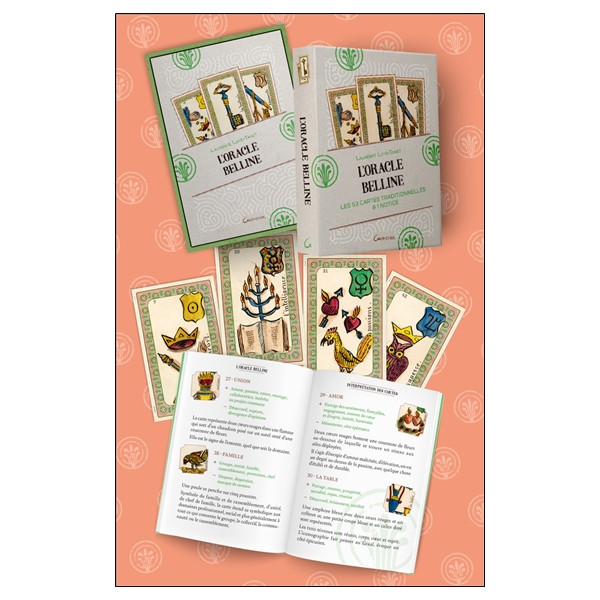 L'Oracle Belline - Les 53 cartes traditionnelles & 1 notice - Coffret