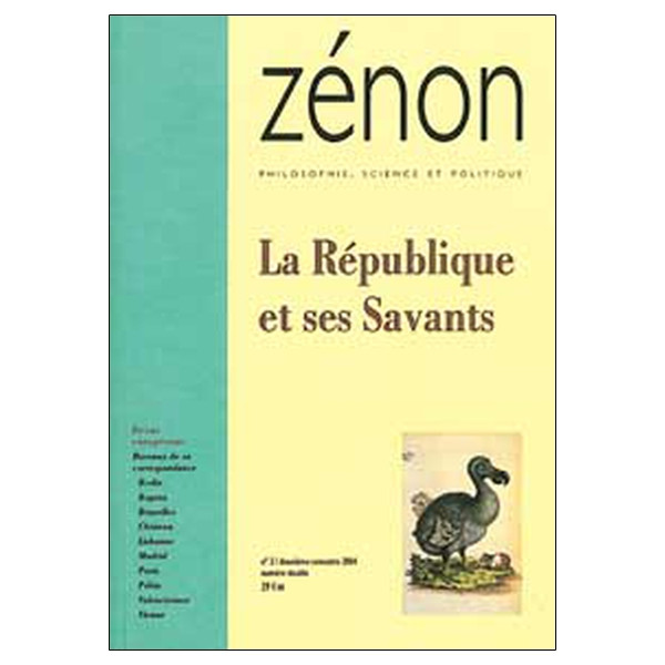 République et ses savants - Zénon Tome 2