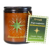 Bougie lithothérapie parfumée Abondance étoilée